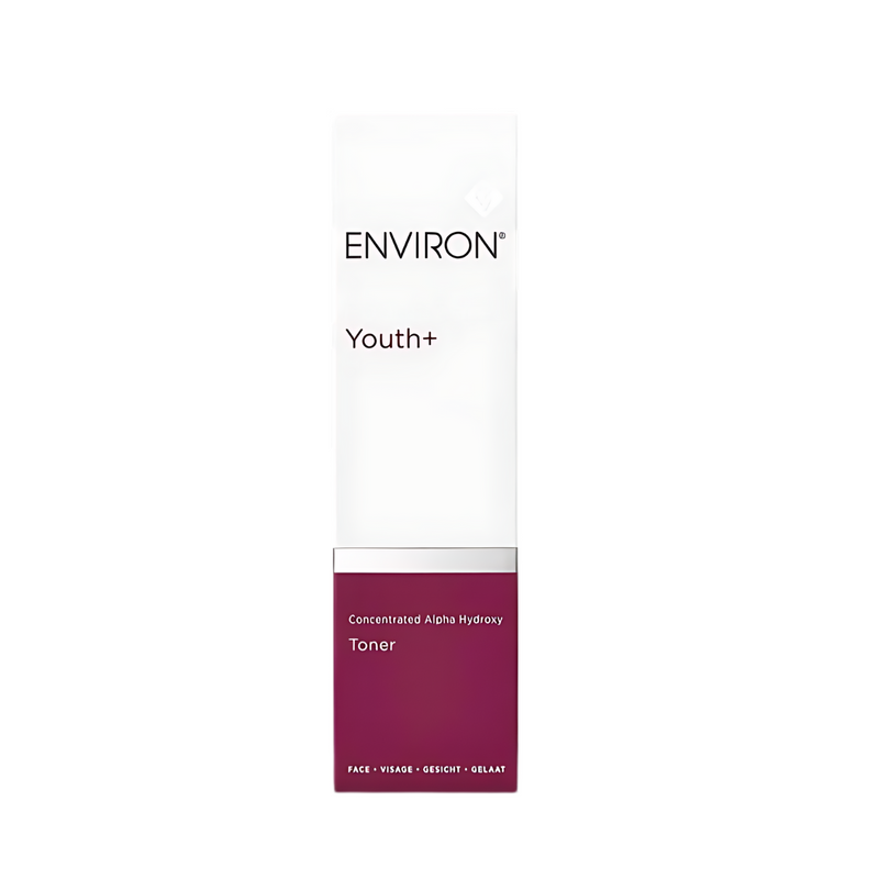 Environ Concentrated Alpha Hydroxy Toner bottle with label, displayed on a white background.