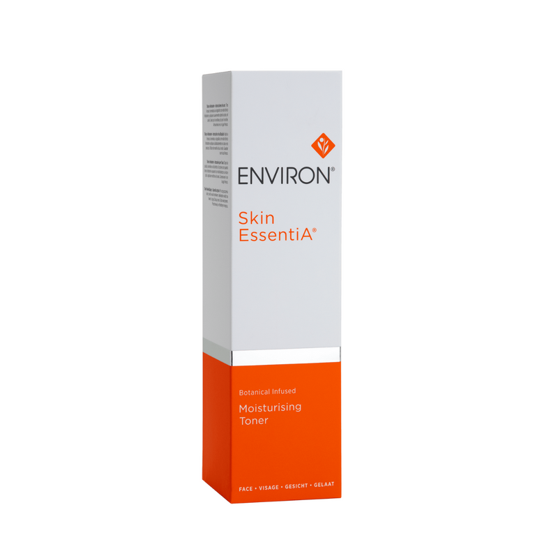 Environ Botanical Infused Moisturising Toner in a 200ml bottle, with natural botanical ingredients and clear label on the packaging.