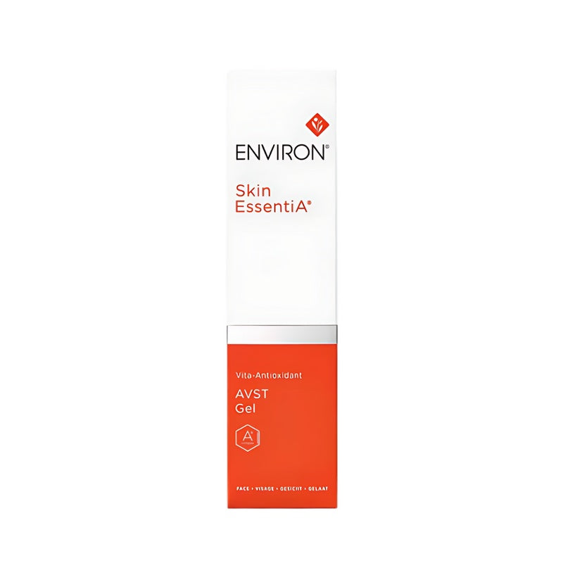 Environ Vita-Antioxidant AVST Gel in a 50ml jar, a skincare product with antioxidant-rich gel formula for skin nourishment.