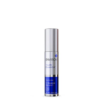 Environ Vita-Peptide C-Quence Serum 1 in 35ml bottle, featuring a sleek dropper and label, for skincare and anti-aging benefits